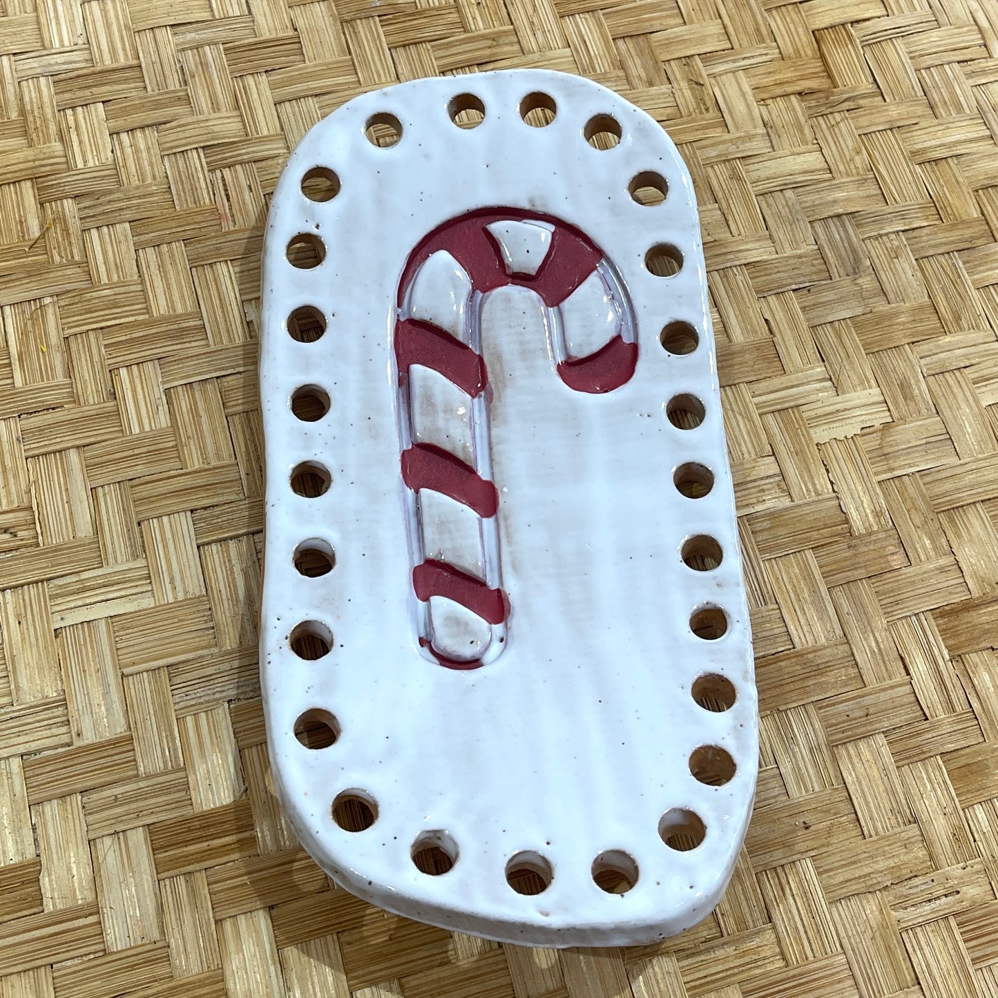 Limited-Edition Holiday Ceramic Bases for Basket Coiling
