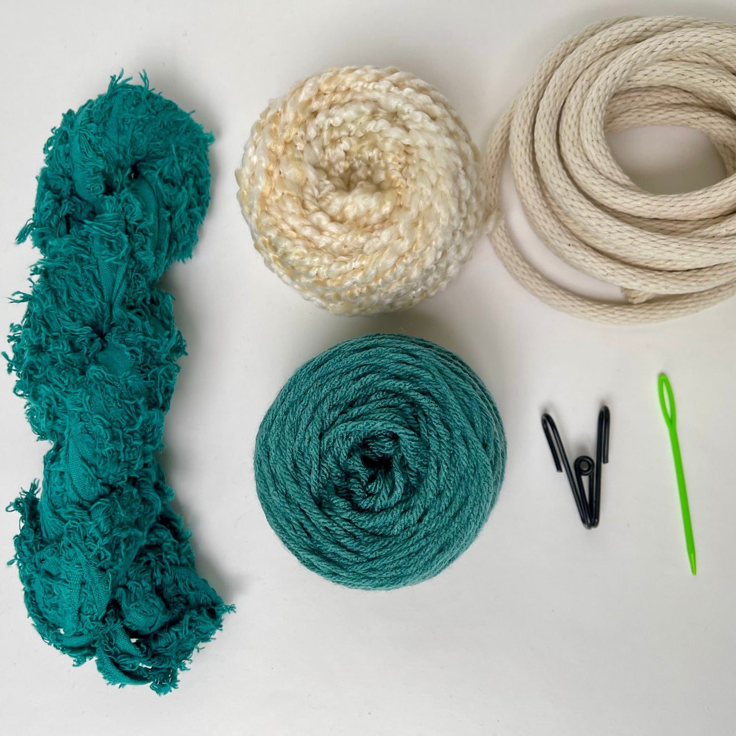 Textured Coiled Basket Supply Bundle - Basket Weaving Kit