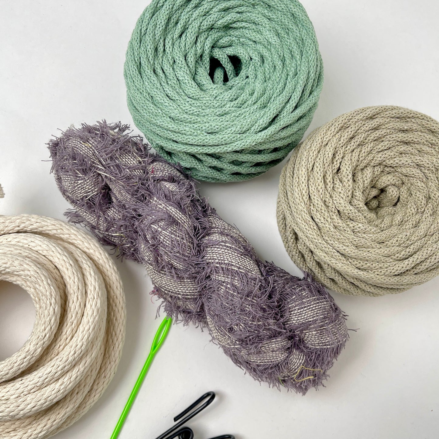 Textured Coiled Basket Supply Bundle - Basket Weaving Kit