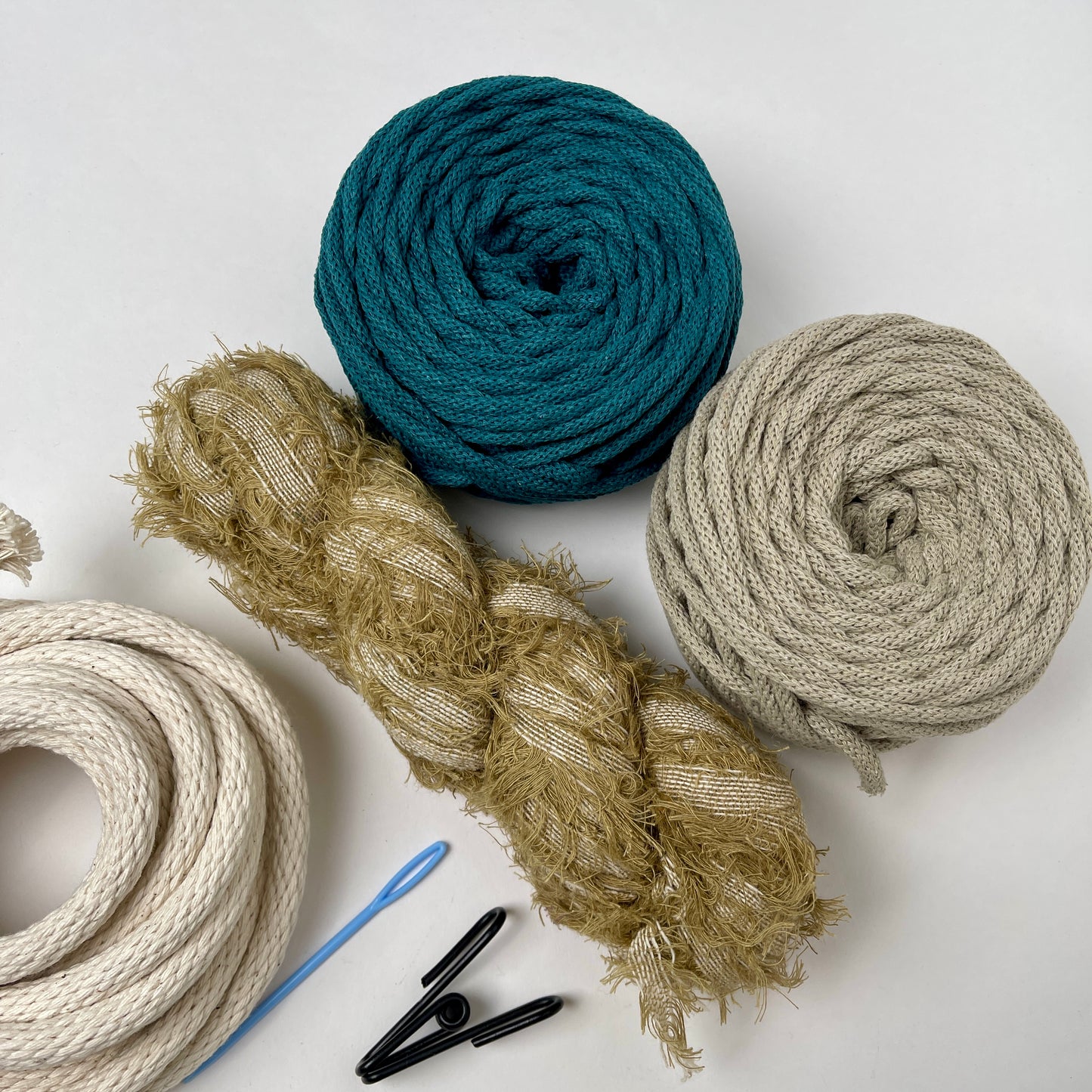 Textured Coiled Basket Supply Bundle - Basket Weaving Kit