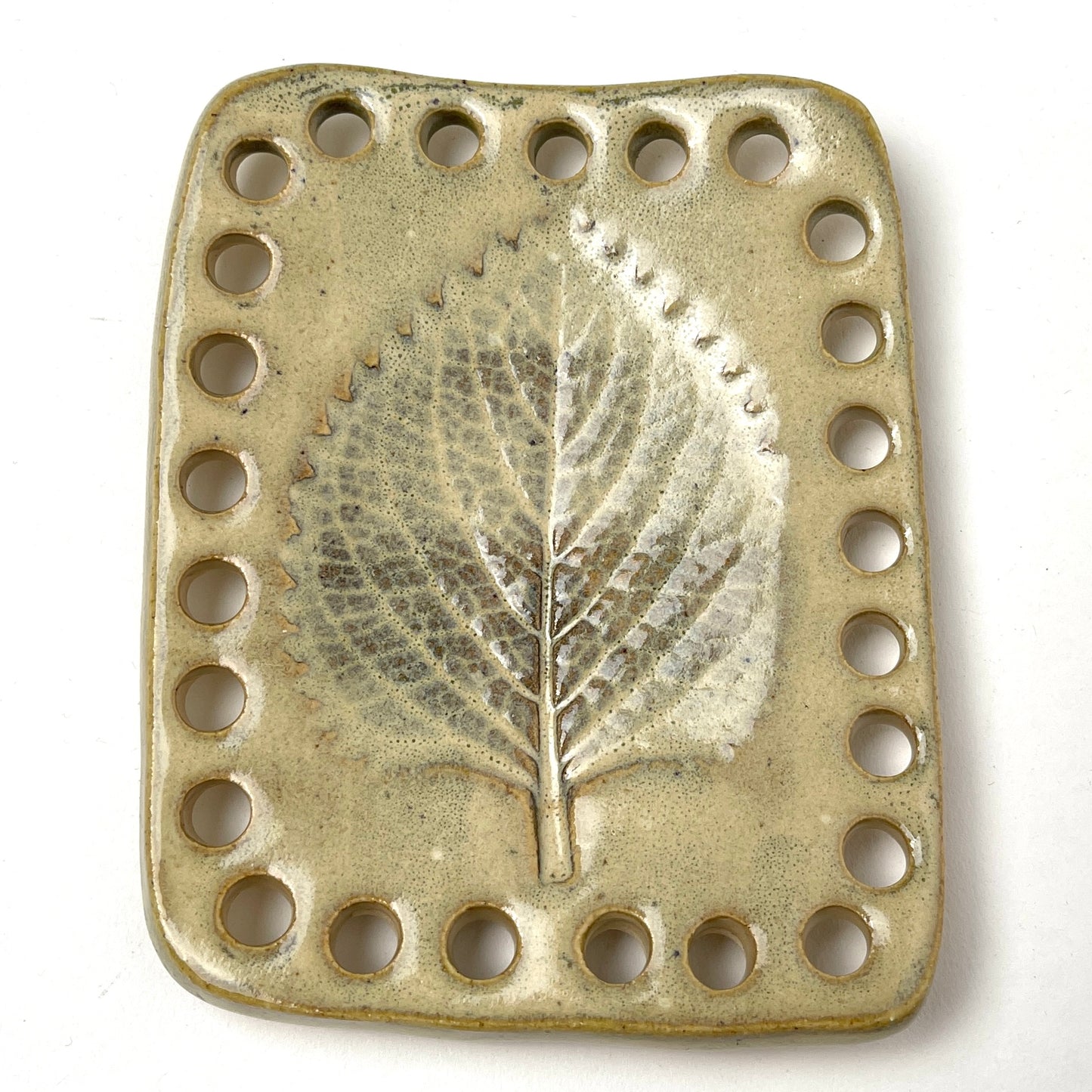 Organic Form Ceramic Base for Basket Coiling & Weaving - Nature Collection