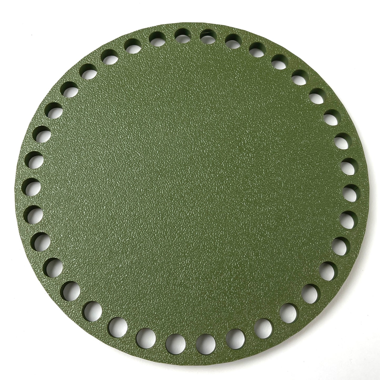 3D Printed Bases for Crochet and Basket Coiling - 6-inch