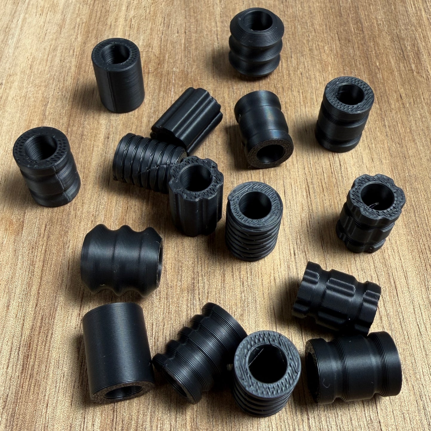 Mixed Barrel Basket Beads