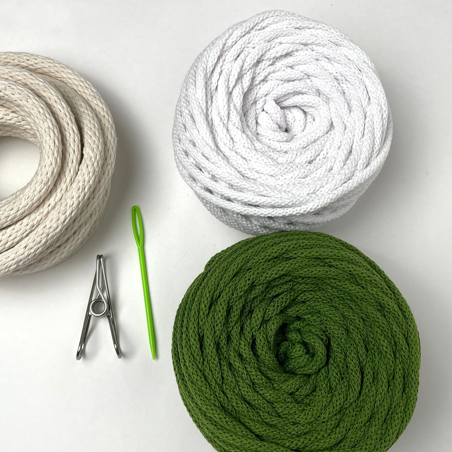 Holiday Candy Cane Coiled Basket Kit