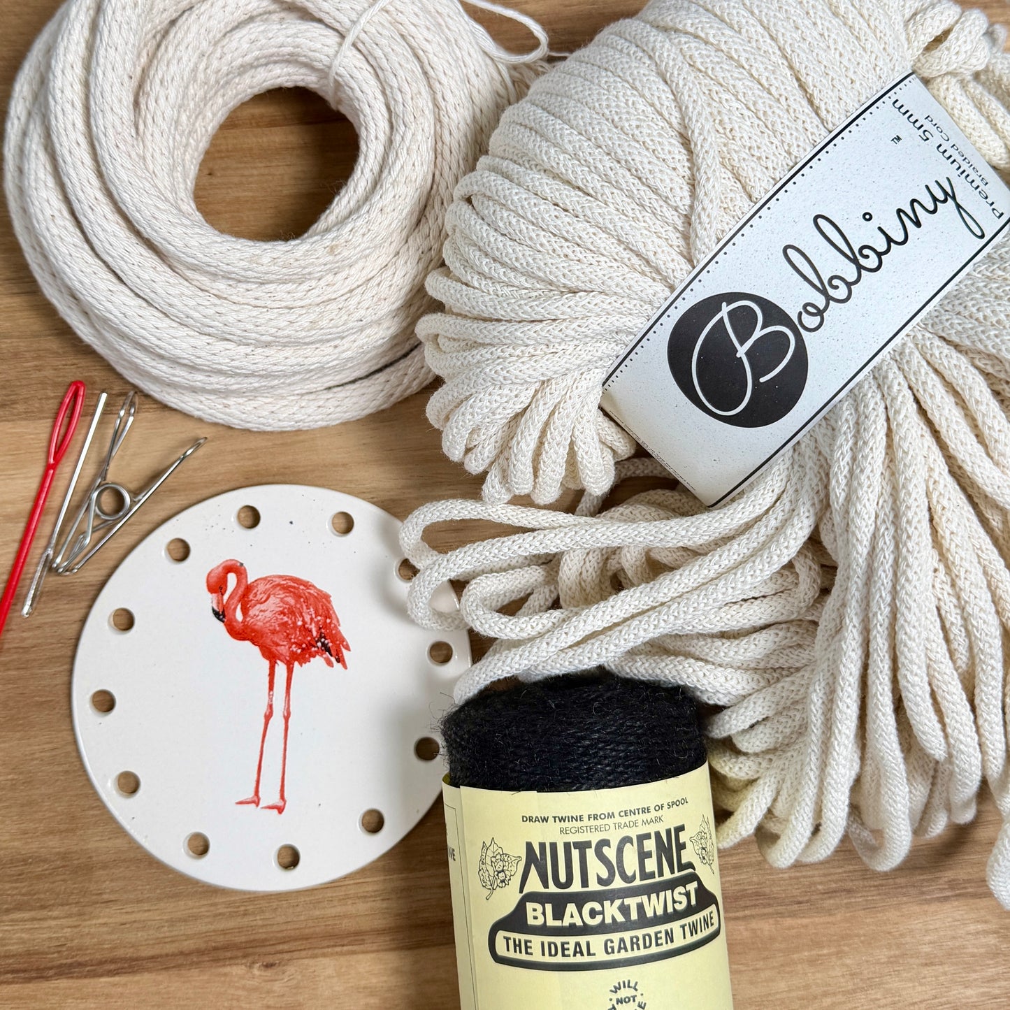 Coiled Basket Bundle with a Ceramic Base - Limited Edition