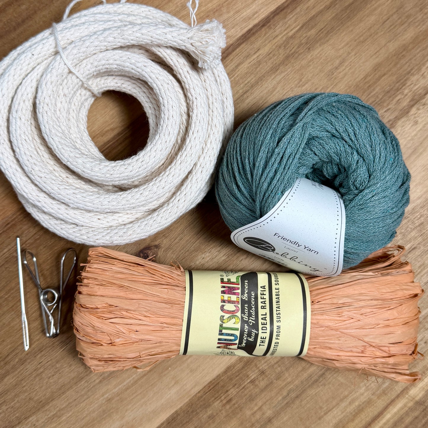 Mixed Fiber Coiled Basket Kit - Limited Edition