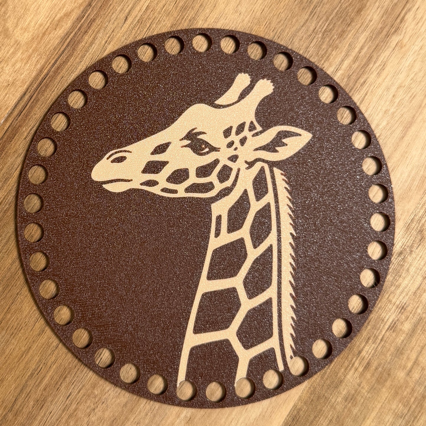 Giraffe Base for Basket Making