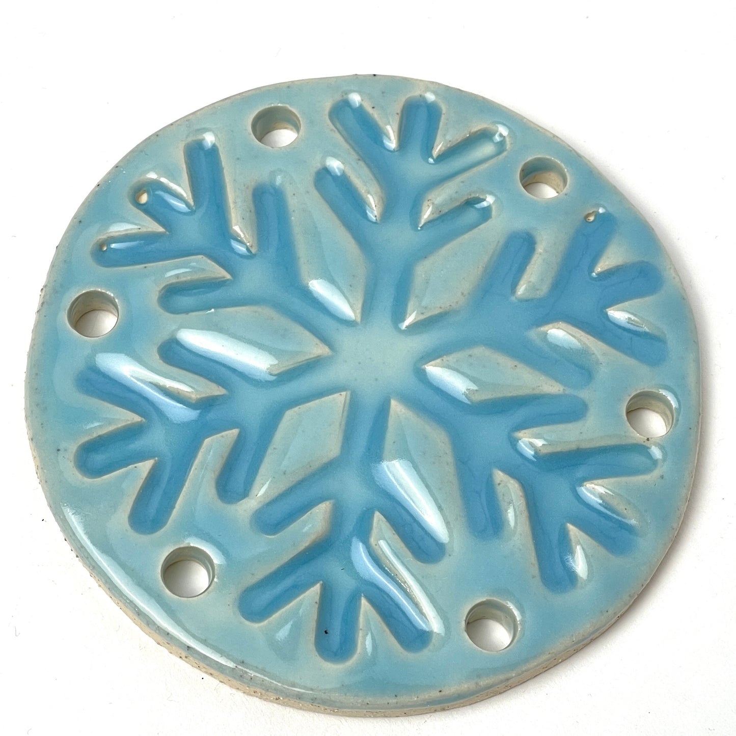Limited-Edition Holiday Ceramic Bases for Basket Coiling