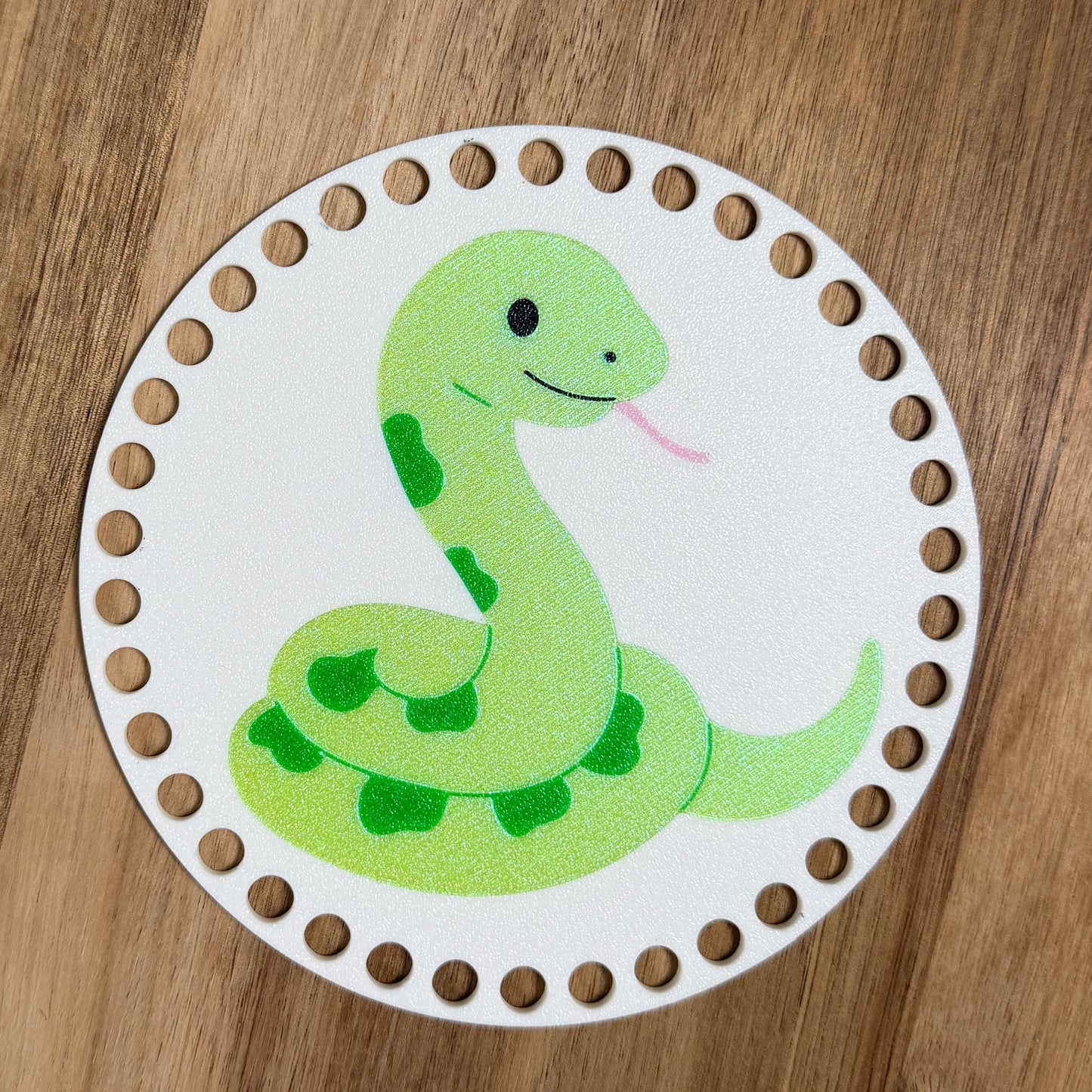 Snake Base for Basket Making