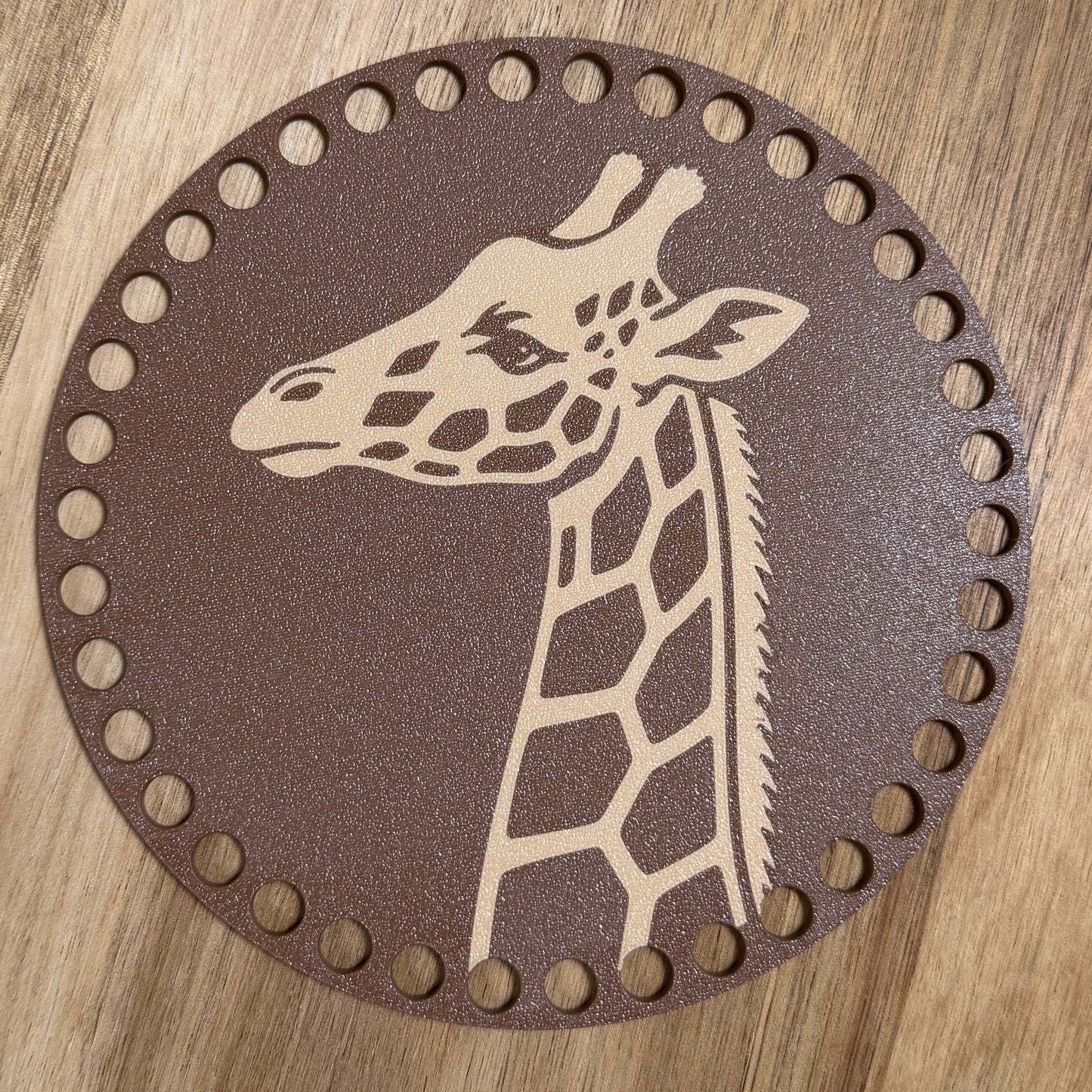 Giraffe Base for Basket Making