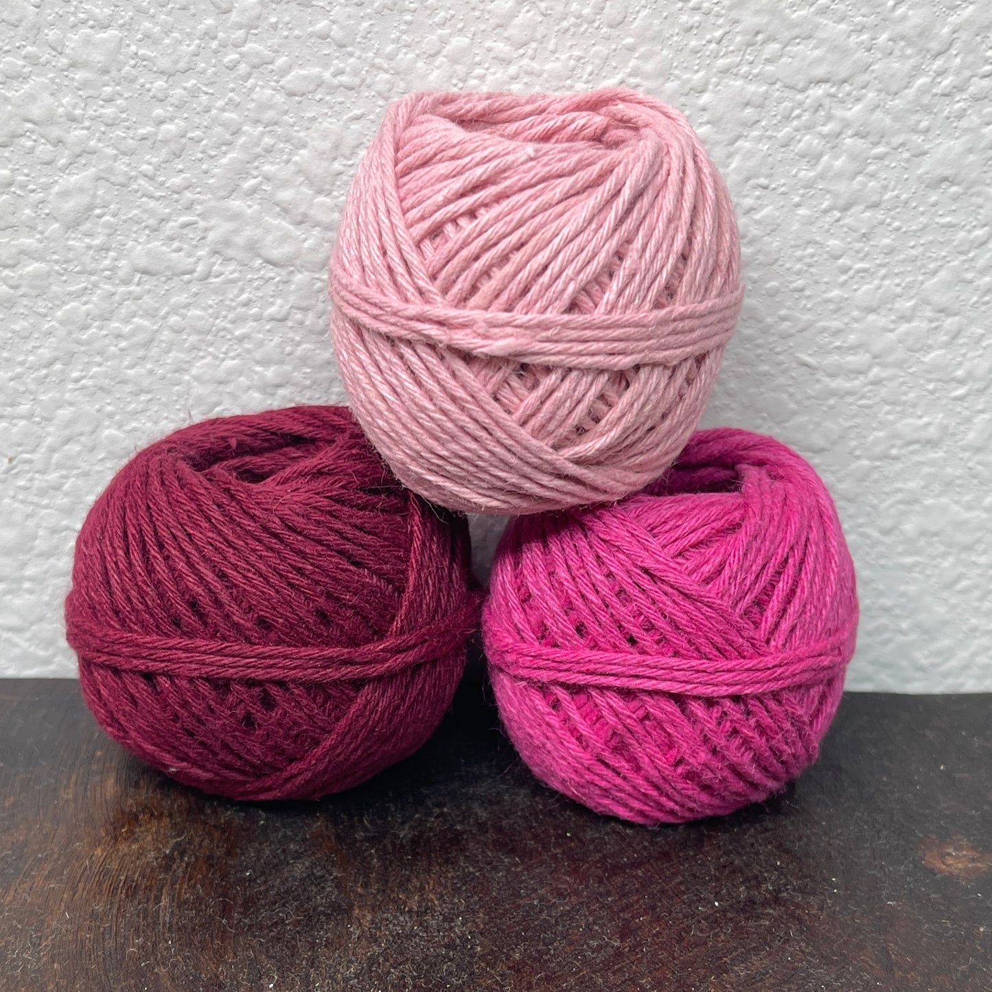 3-Pack Hemp Yarn Set