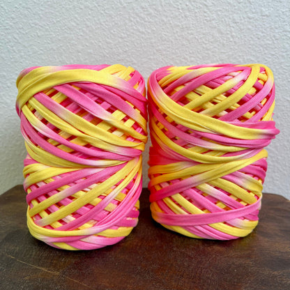 Mini Polyester Tie Dye T-Shirt Yarn