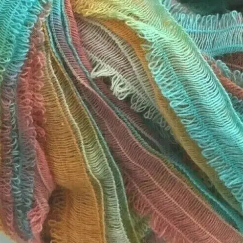 Ribbon Looped Edge Yarn