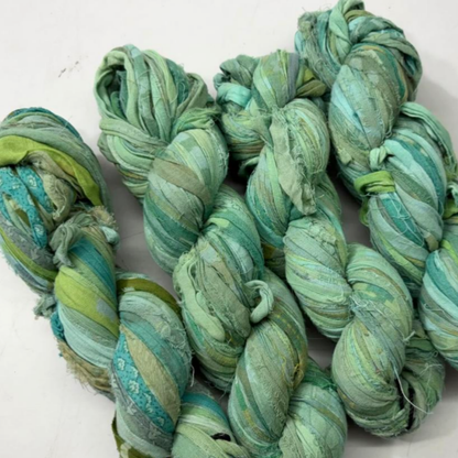 Assorted Recycled Cotton Sari Ribbon Yarn (Pre-Order)