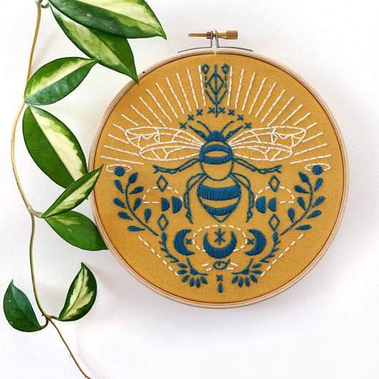 Bee Embroidery Kit