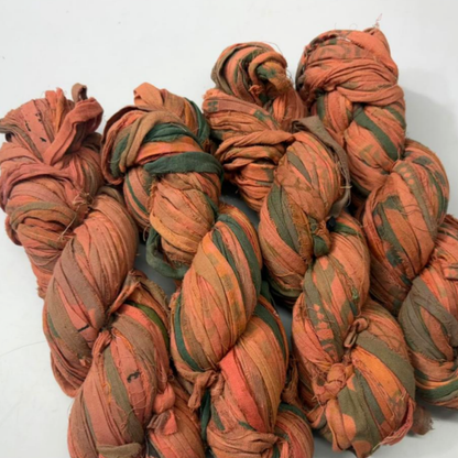 Assorted Recycled Cotton Sari Ribbon Yarn (Pre-Order)