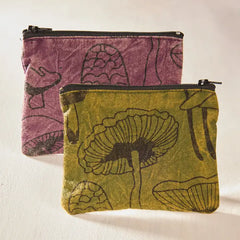 Mushroom Print Pouch