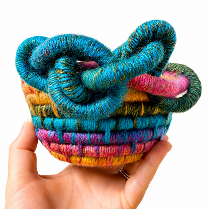 Yarn Coiled Basket Kit