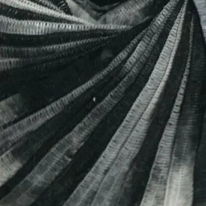 Silver & Black Textured Yarn - Limited Edition