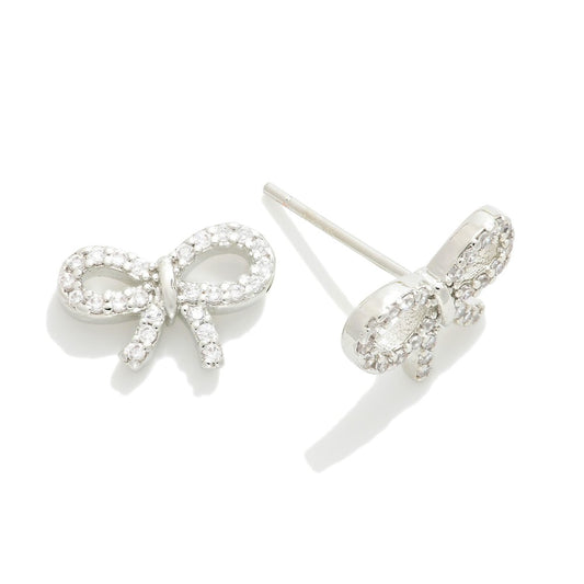 Bow Stud Earrings