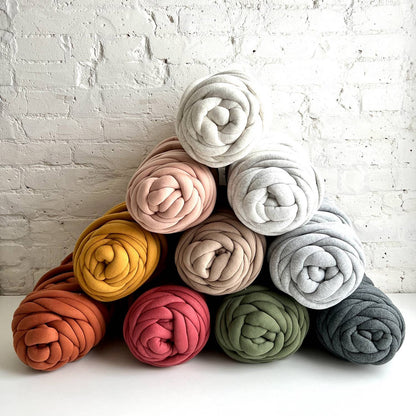 Flax & Twine Giant Cotton Squish Yarn Skein