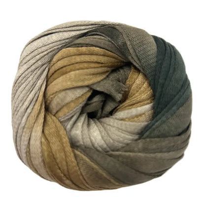 Self Striping Ribbon Yarn