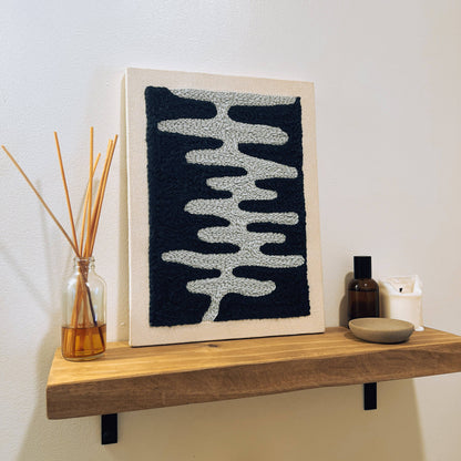 "Fluid" - Beginner Punch Needle Kit - Wall Art