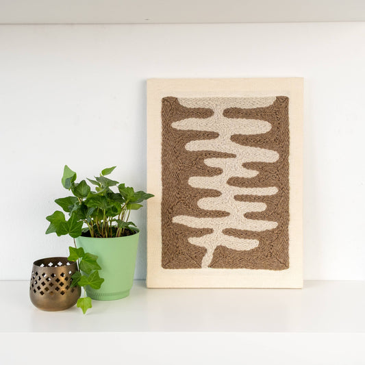 "Fluid" - Beginner Punch Needle Kit - Wall Art