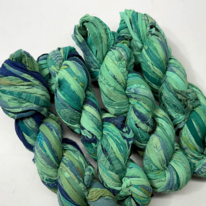 Assorted Recycled Cotton Sari Ribbon Yarn (Pre-Order)