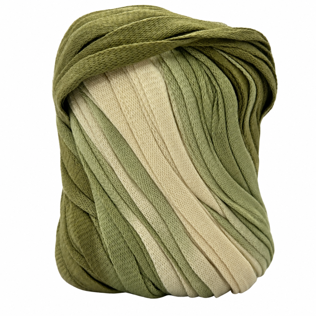 Self Striping Ribbon Yarn