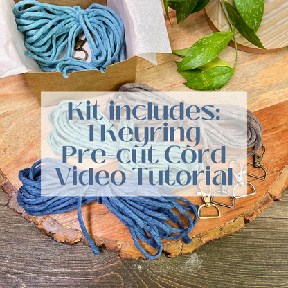 DIY Macrame Wristlet Kit