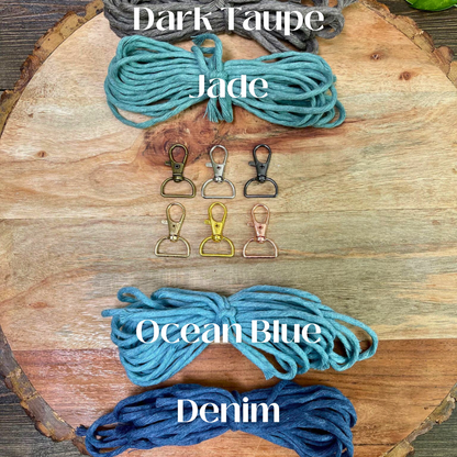 DIY Macrame Wristlet Kit