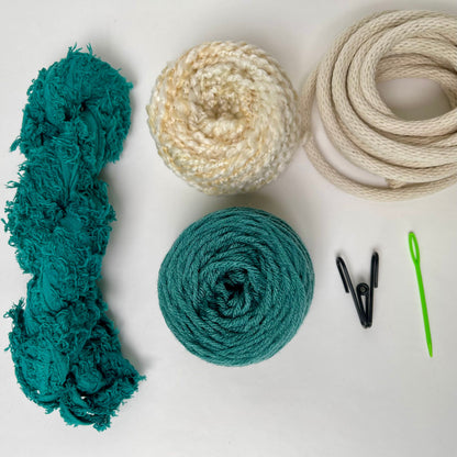 Textured Coiled Basket Supply Bundle - Basket Weaving Kit