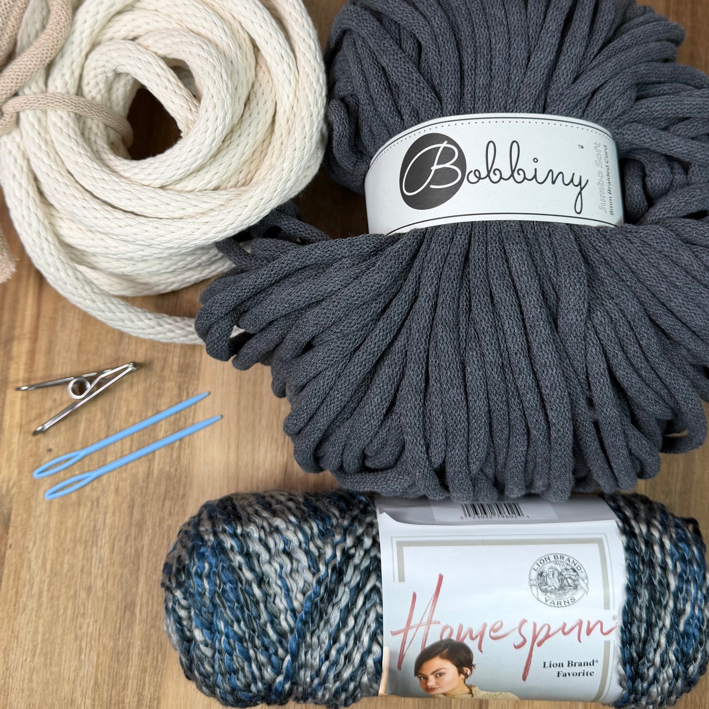 Coiled Basket Kit with Jumbo Cord and Yarn