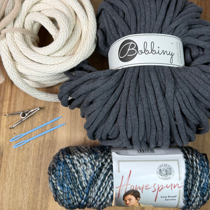 Coiled Basket Kit with Jumbo Cord and Yarn
