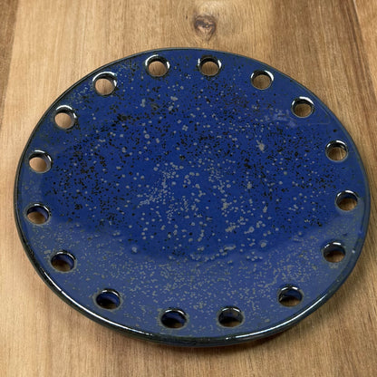 Curved Ceramic Base for Coiled Baskets - 5 inch