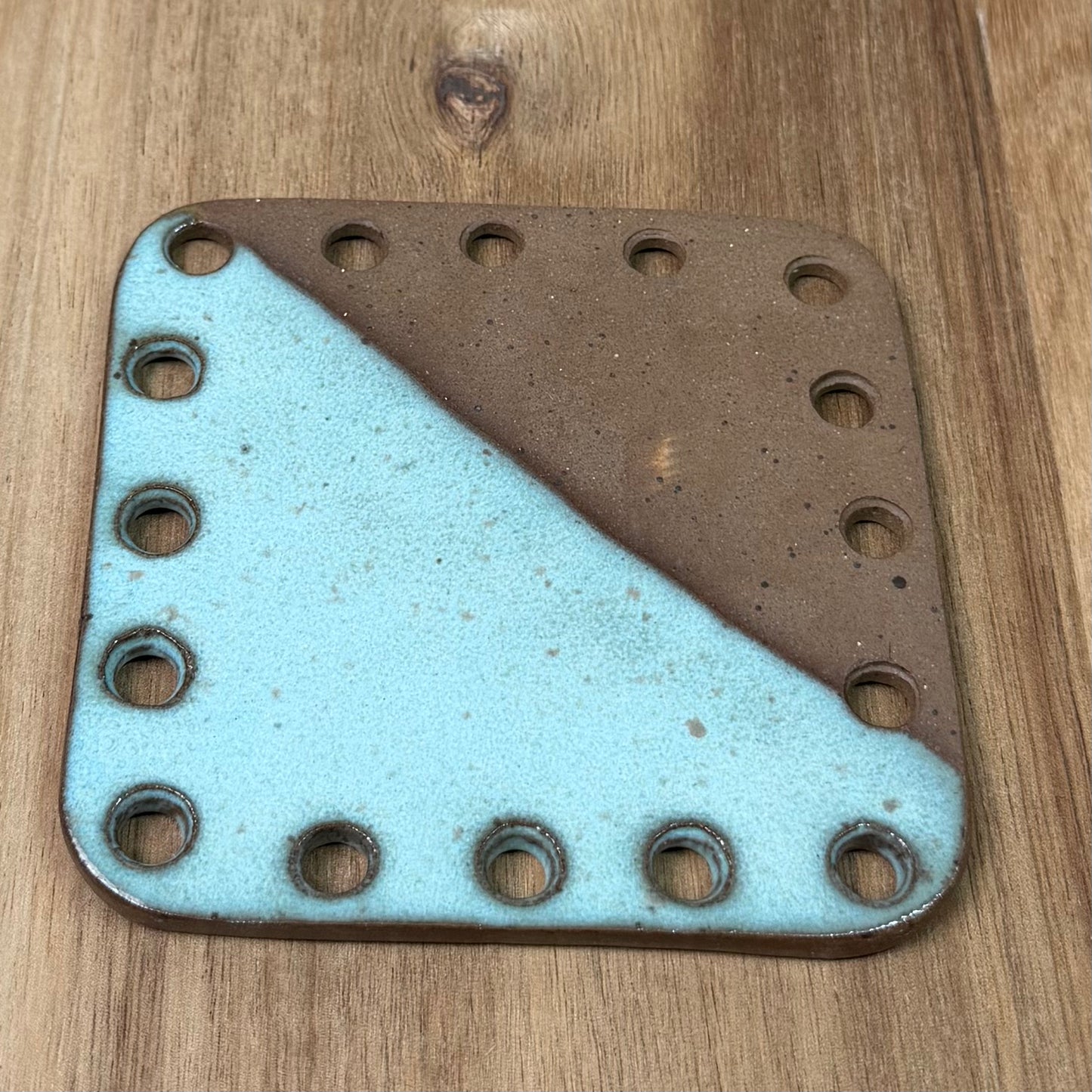 Ceramic Base for Basket Coiling