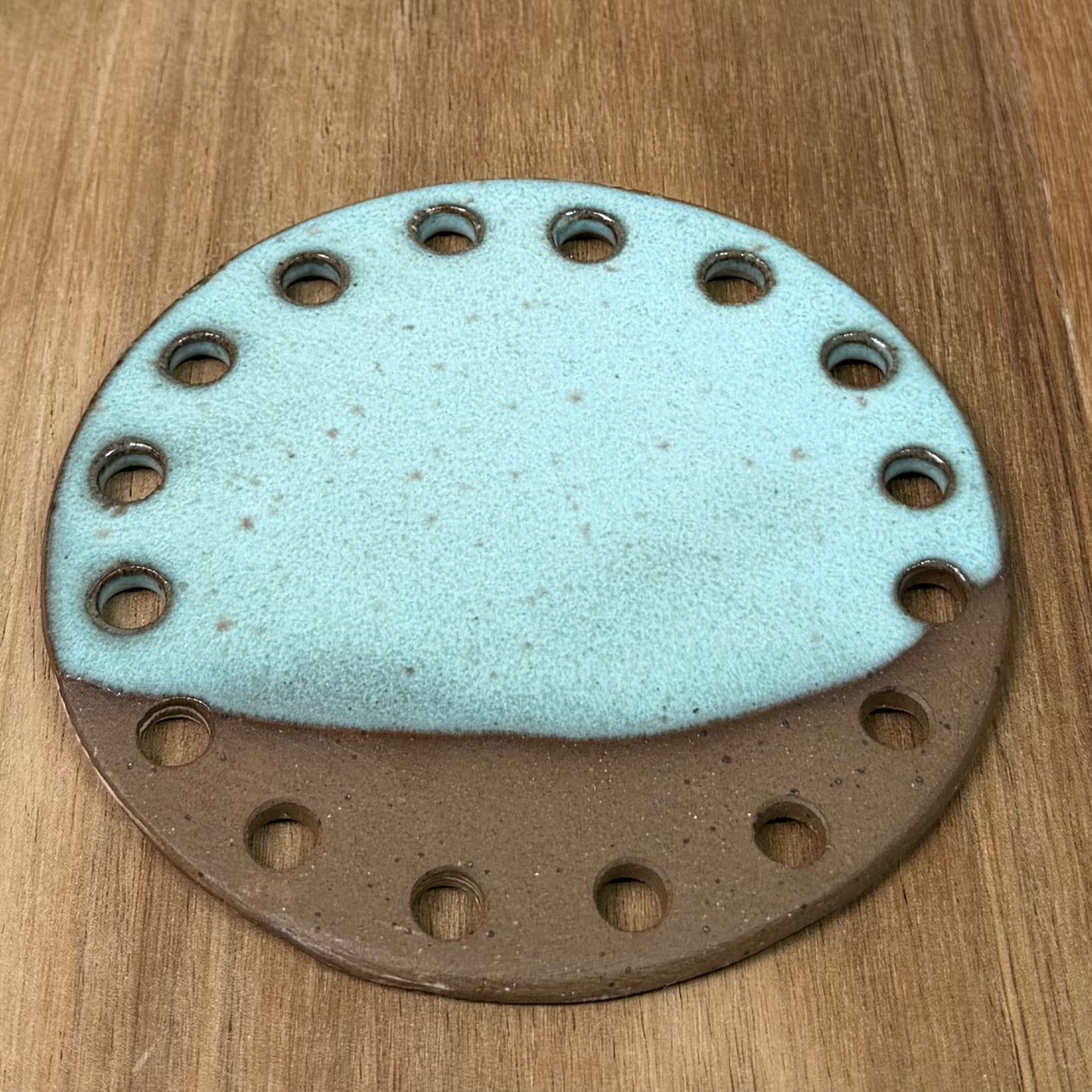 Ceramic Base for Basket Coiling