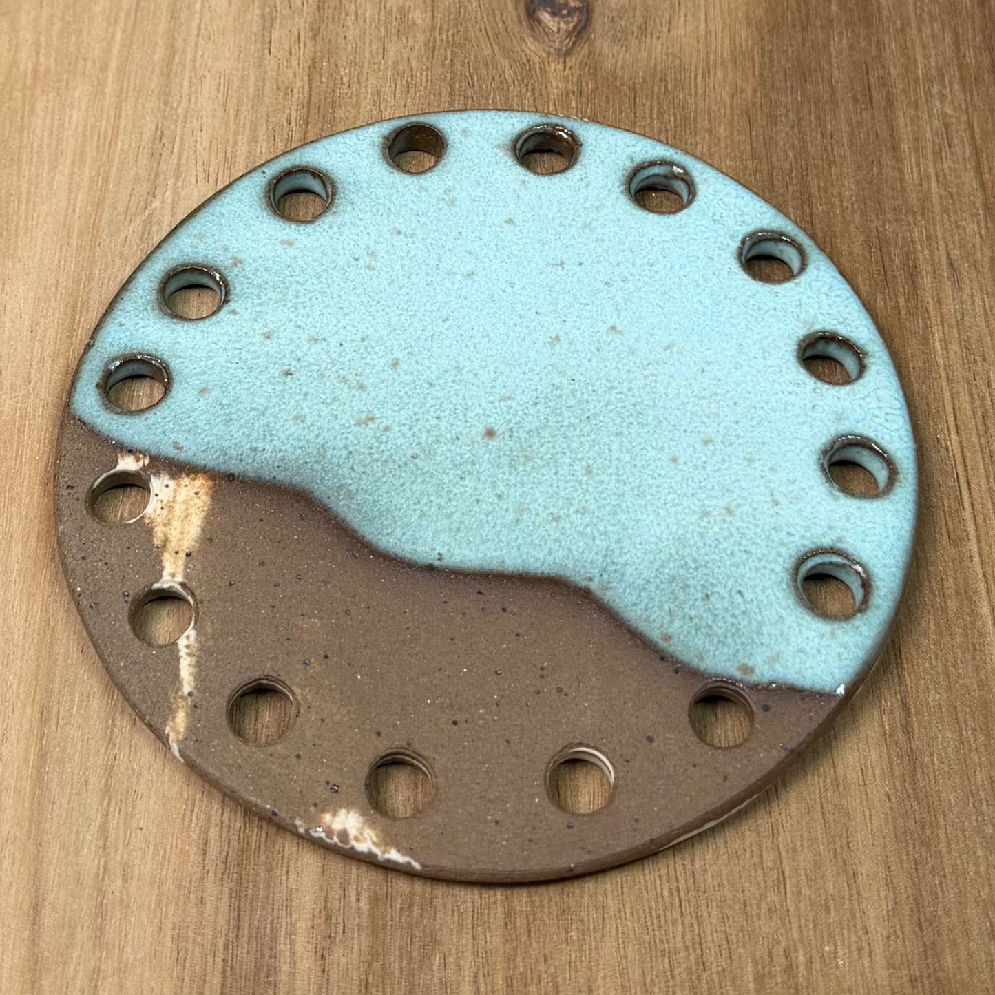 Ceramic Base for Basket Coiling