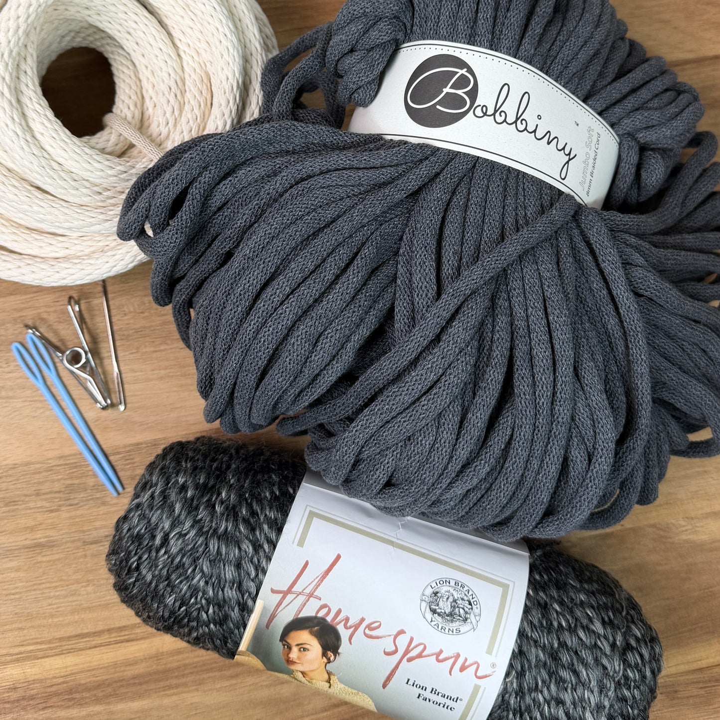 Coiled Basket Kit with Jumbo Cord and Yarn