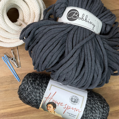 Coiled Basket Kit with Jumbo Cord and Yarn