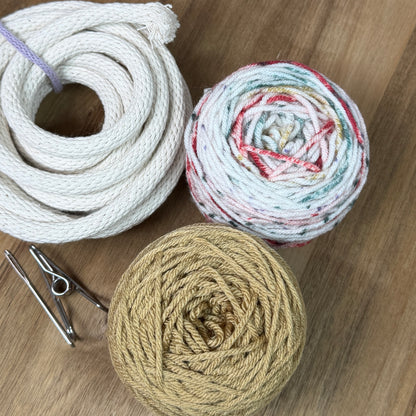 Yarn Coiled Basket Kit