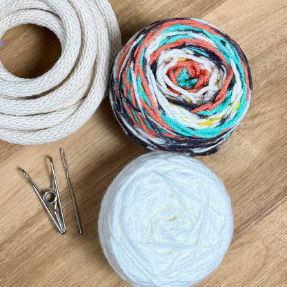 Yarn Coiled Basket Kit