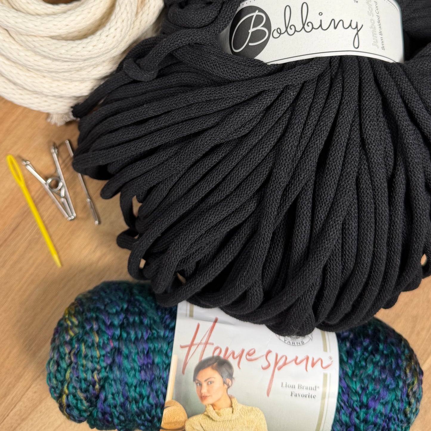 Coiled Basket Kit with Jumbo Cord and Yarn