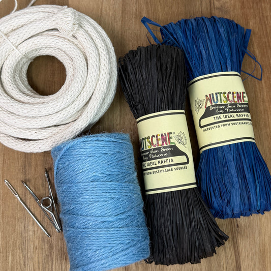 Raffia and Twine Coiled Basket Kit