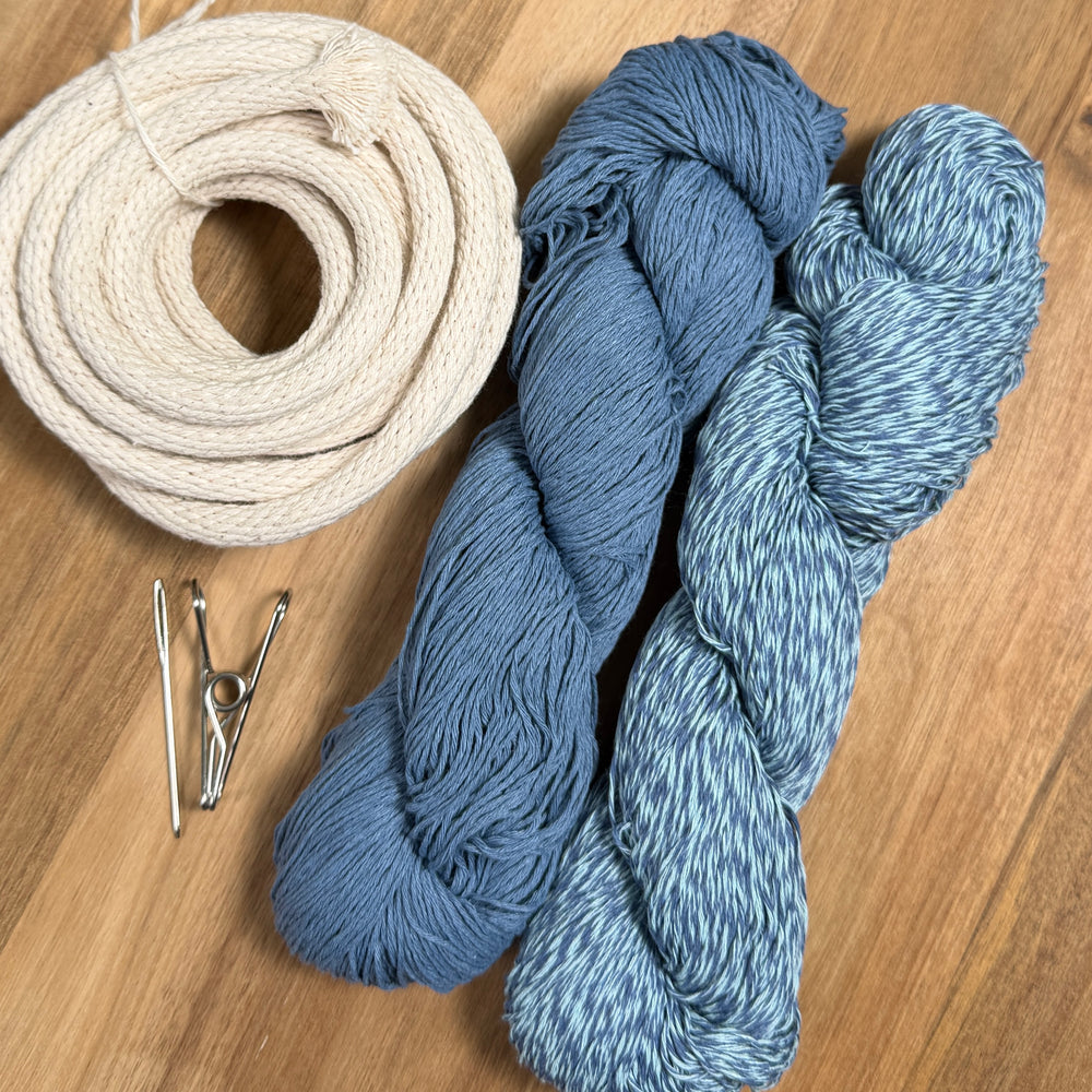 Cotton Yarn Coiled Basket Kit