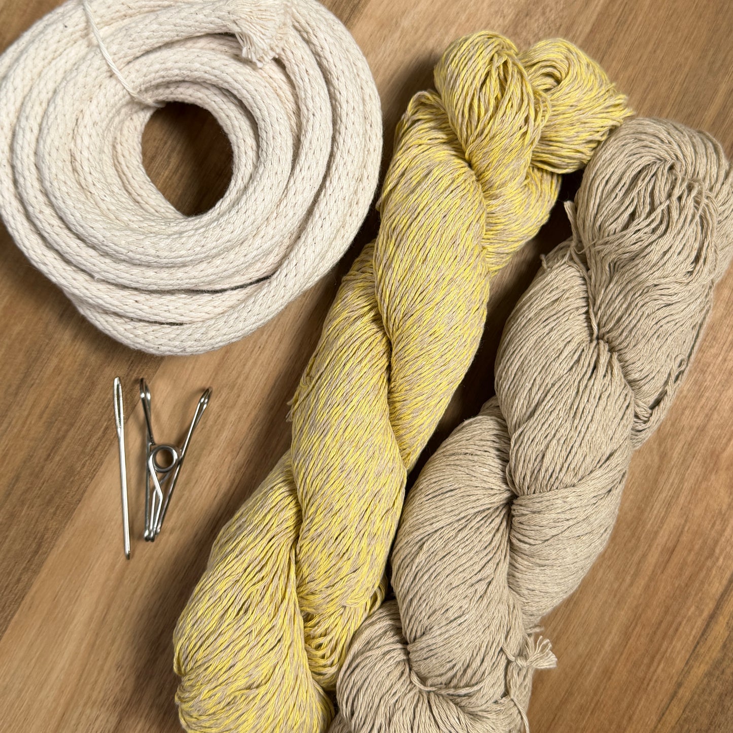 Cotton Yarn Coiled Basket Kit