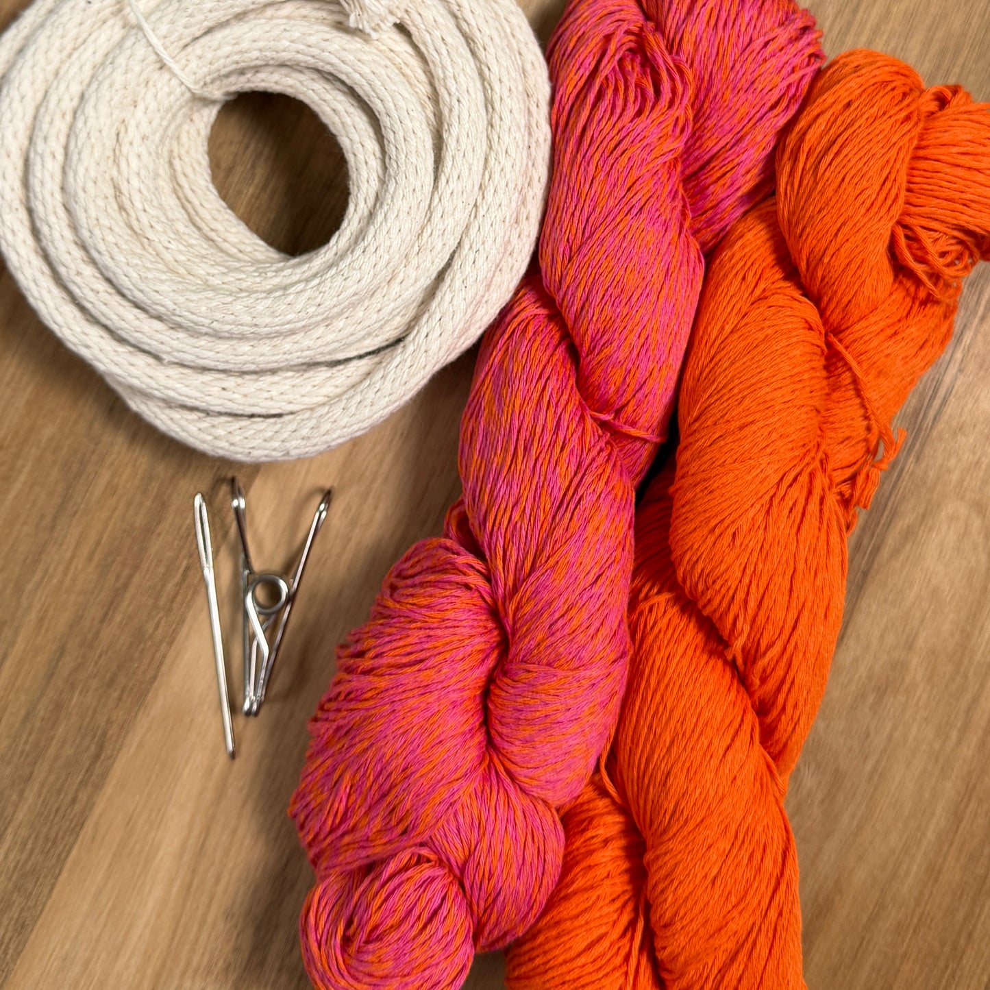 Cotton Yarn Coiled Basket Kit
