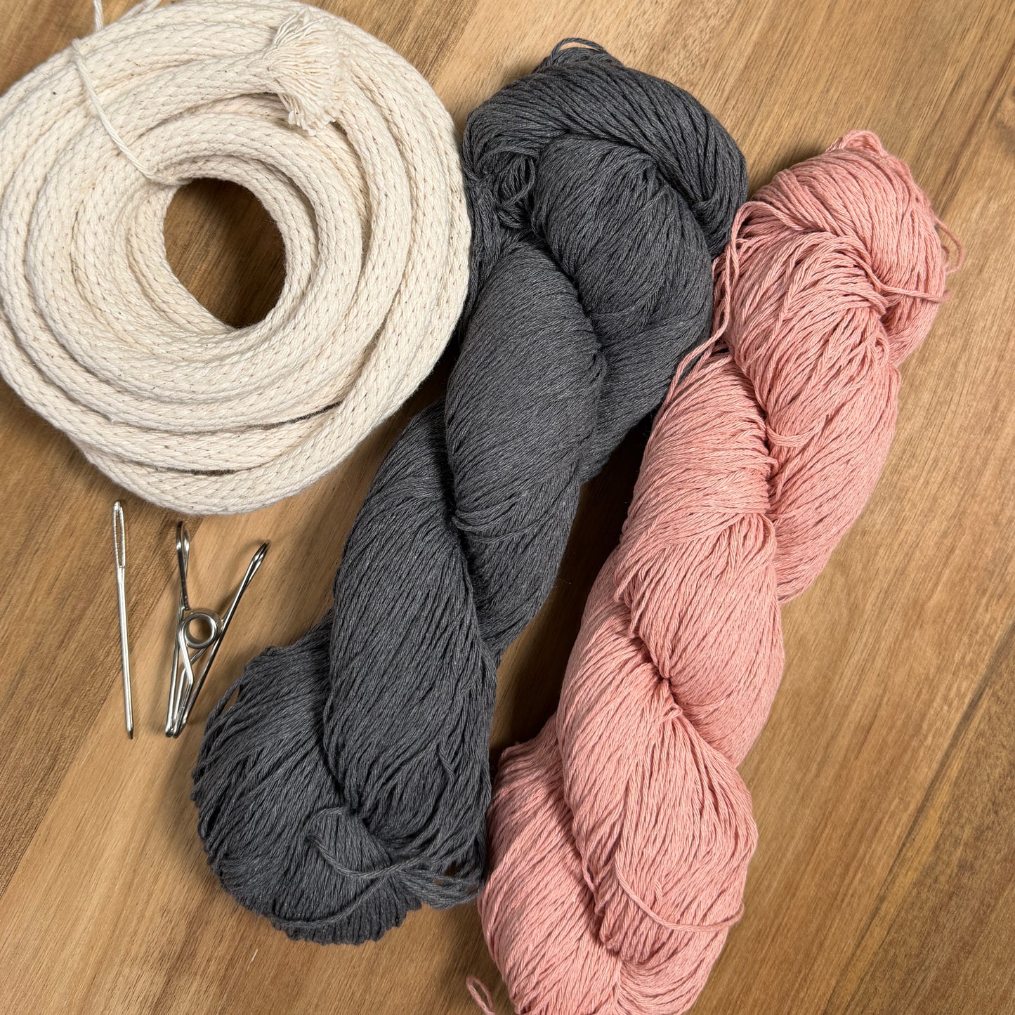 Cotton Yarn Coiled Basket Kit