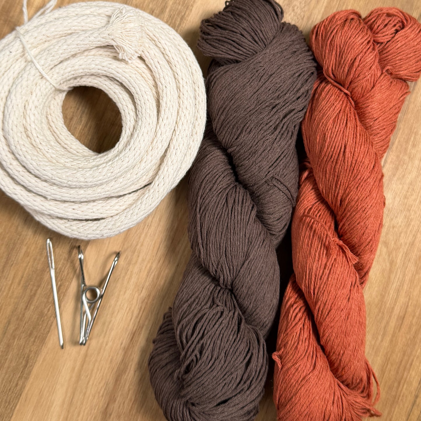Cotton Yarn Coiled Basket Kit